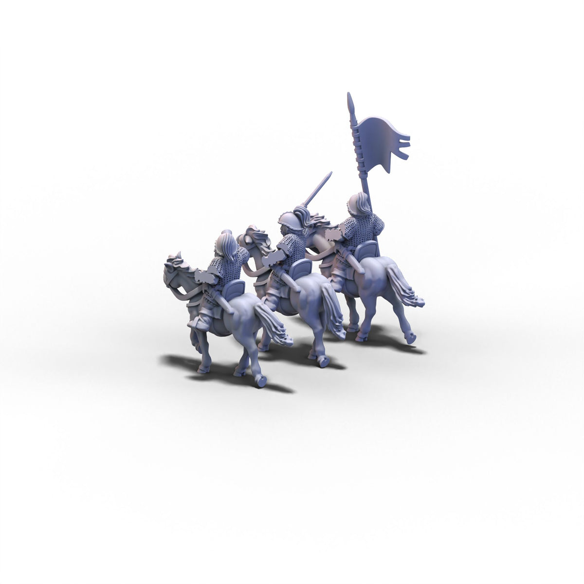 Carolingians | Cavalry Command Group | 15mm/28mm miniatures