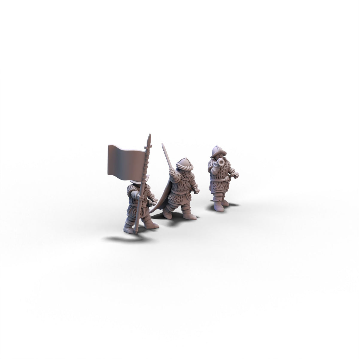 Carolingians | Command Group | 15mm/28mm miniatures