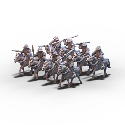 Carolingians | Mounted Hearthguards | 15mm/28mm miniatures