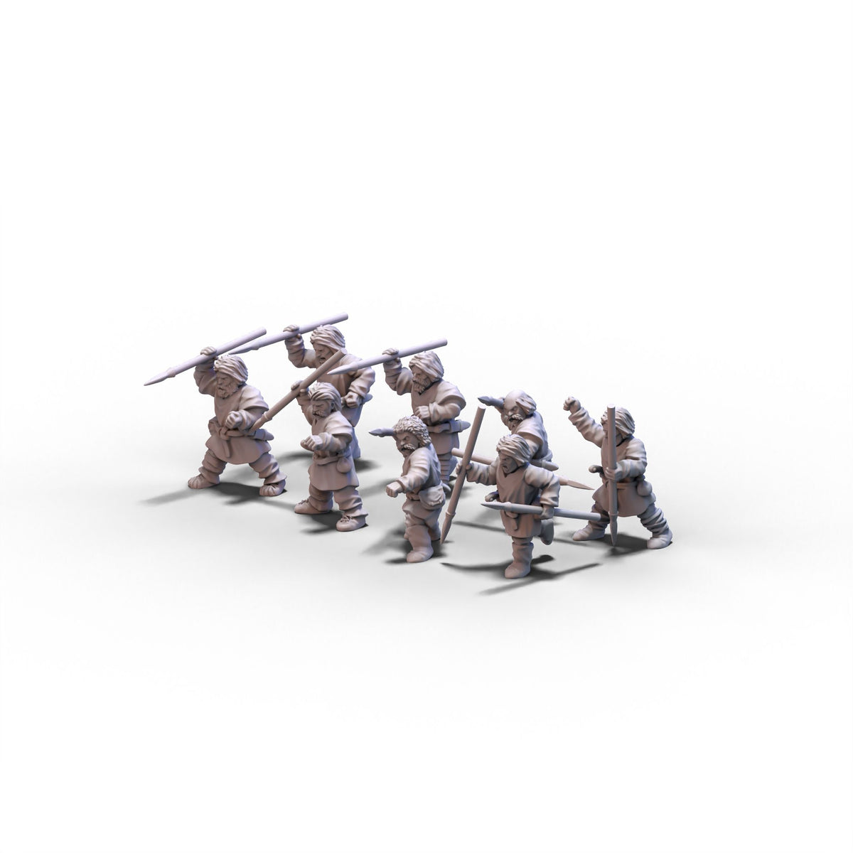 Carolingians | Levies with Javelins | 15mm/28mm miniatures