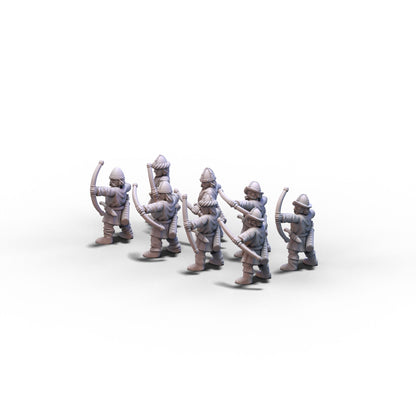 Carolingians | Warriors with Bows | 15mm/28mm miniatures