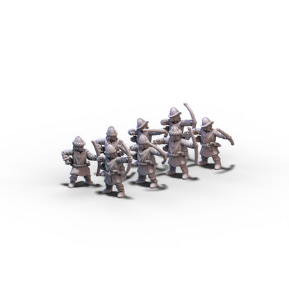 Carolingians | Warriors with Bows | 15mm/28mm miniatures