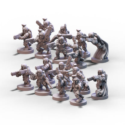 GMO Wars | Clan Rex Malorians | 6mm