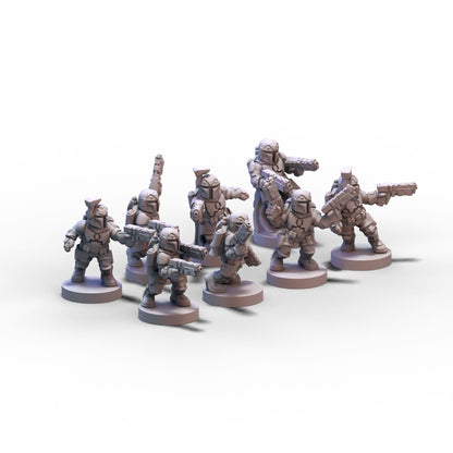 GMO Wars | Clan Rex Malorians | 6mm