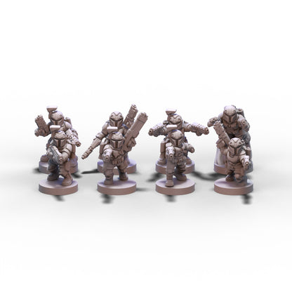 GMO Wars | Clan Rex Malorians | 6mm