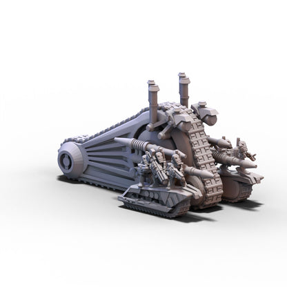 GMO Wars | Confederate APC MK1 with Crew | 6mm
