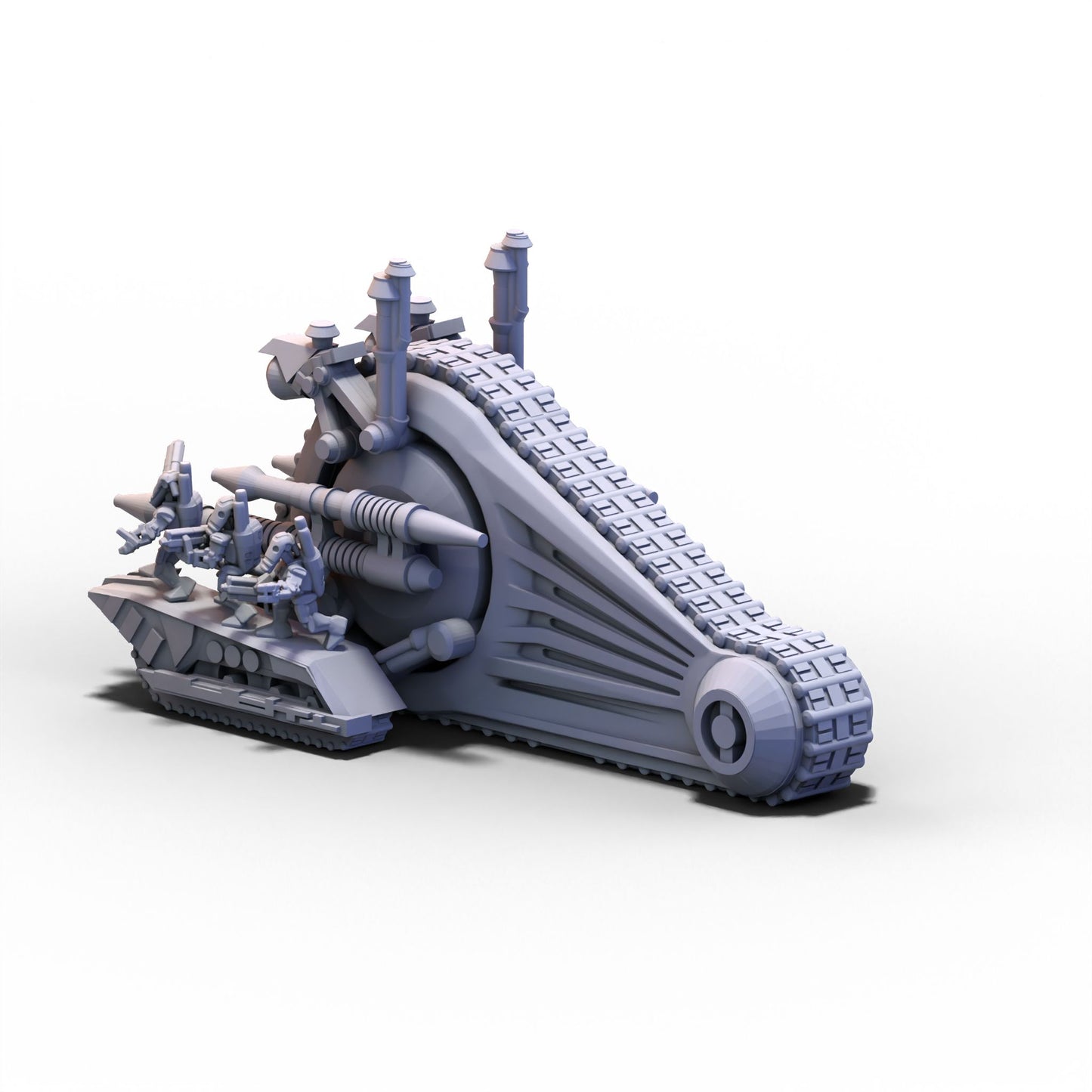 GMO Wars | Confederate APC MK1 with Crew | 6mm