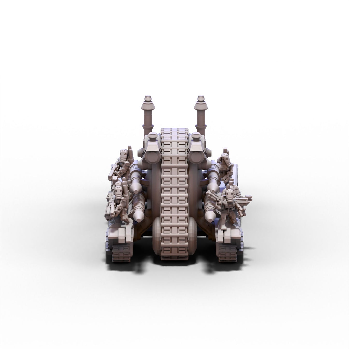 GMO Wars | Confederate APC MK2 with Crew | 6mm