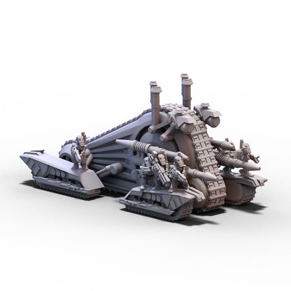 GMO Wars | Confederate APC MK2 with Crew | 6mm