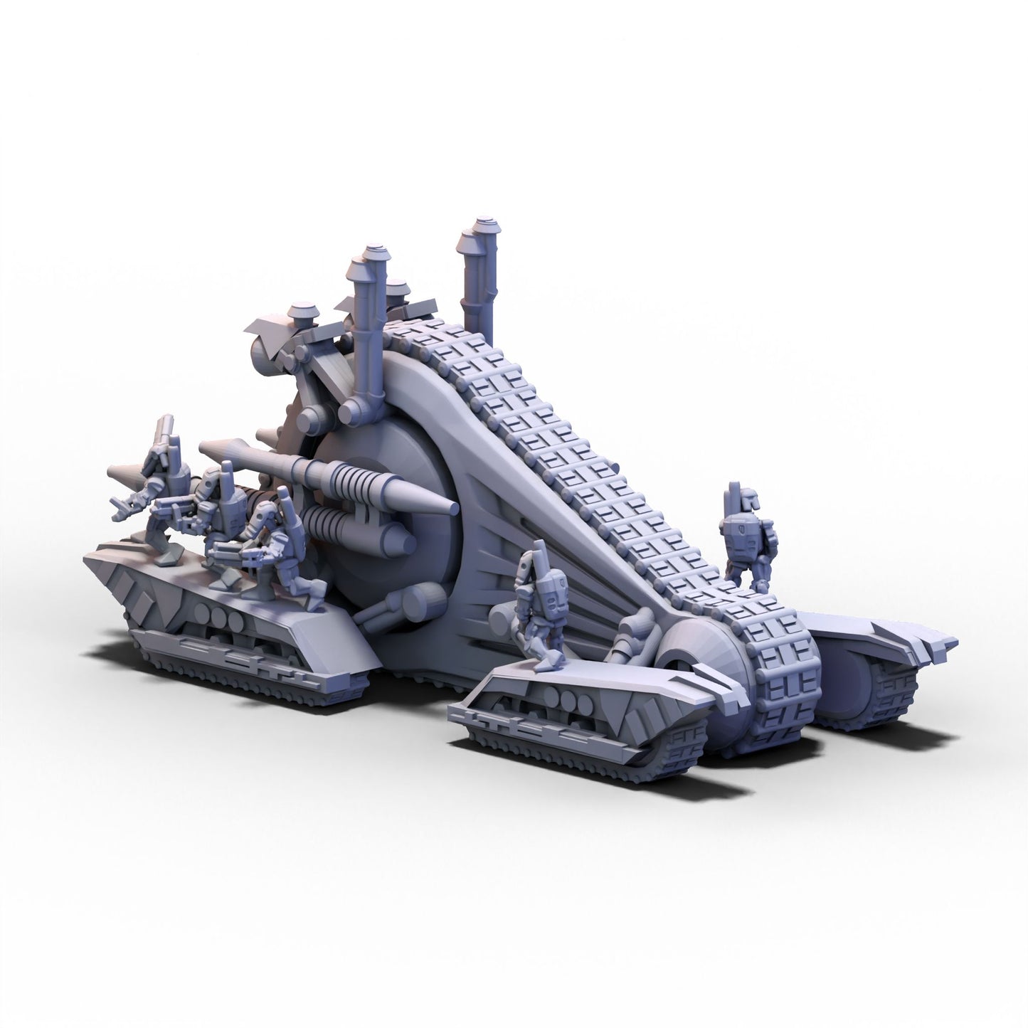 GMO Wars | Confederate APC MK2 with Crew | 6mm