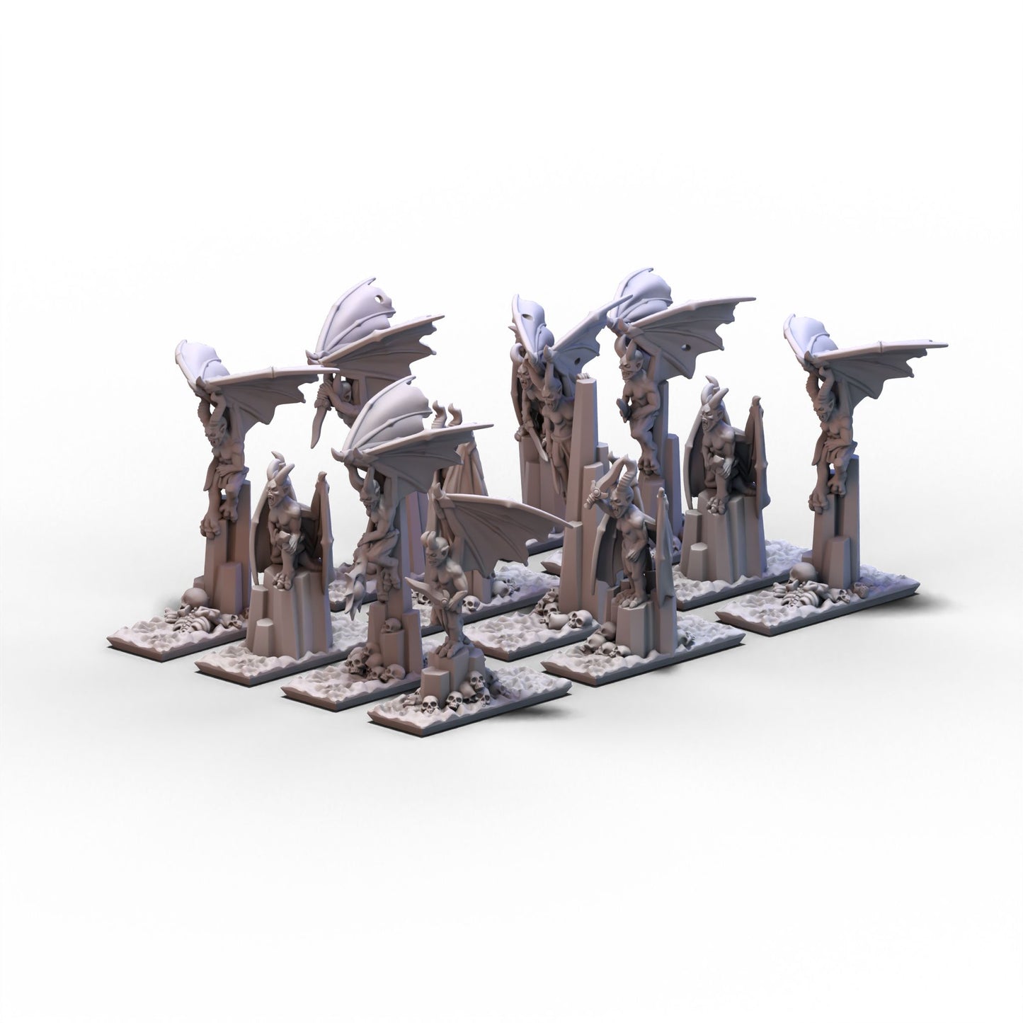 Blood Daemons | Flyers Unit | 10mm/15mm