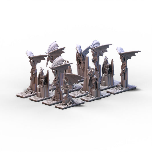 Blood Daemons | Flyers Unit | 10mm/15mm