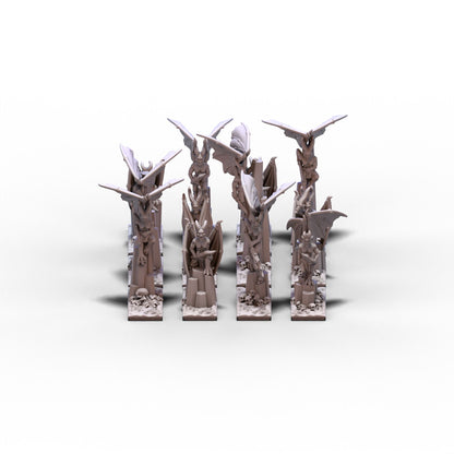 Blood Daemons | Flyers Unit | 10mm/15mm