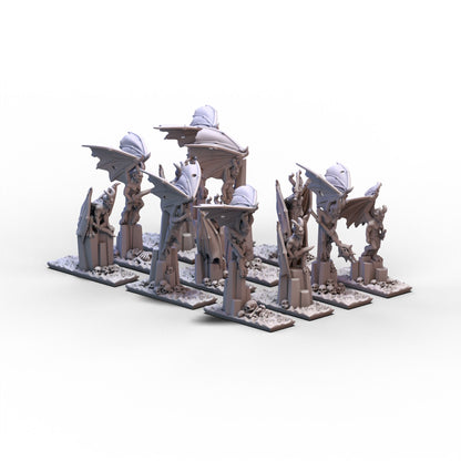 Blood Daemons | Flyers Unit | 10mm/15mm