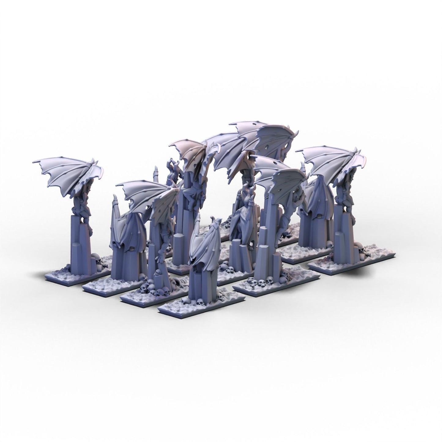 Blood Daemons | Flyers Unit | 10mm/15mm