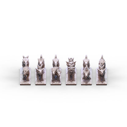 Blood Daemons | Blood Hounds Unit | 10mm/15mm