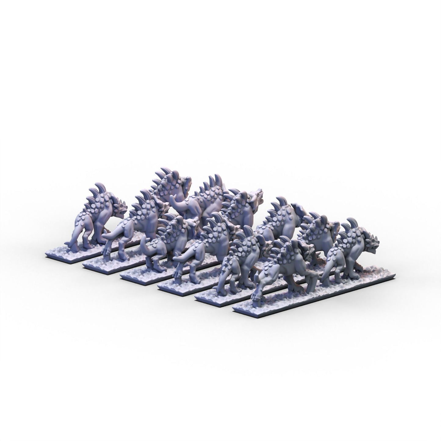 Blood Daemons | Blood Hounds Unit | 10mm/15mm