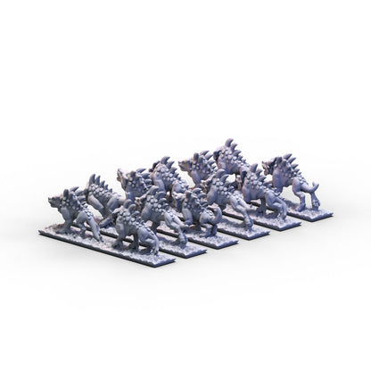 Blood Daemons | Blood Hounds Unit | 10mm/15mm