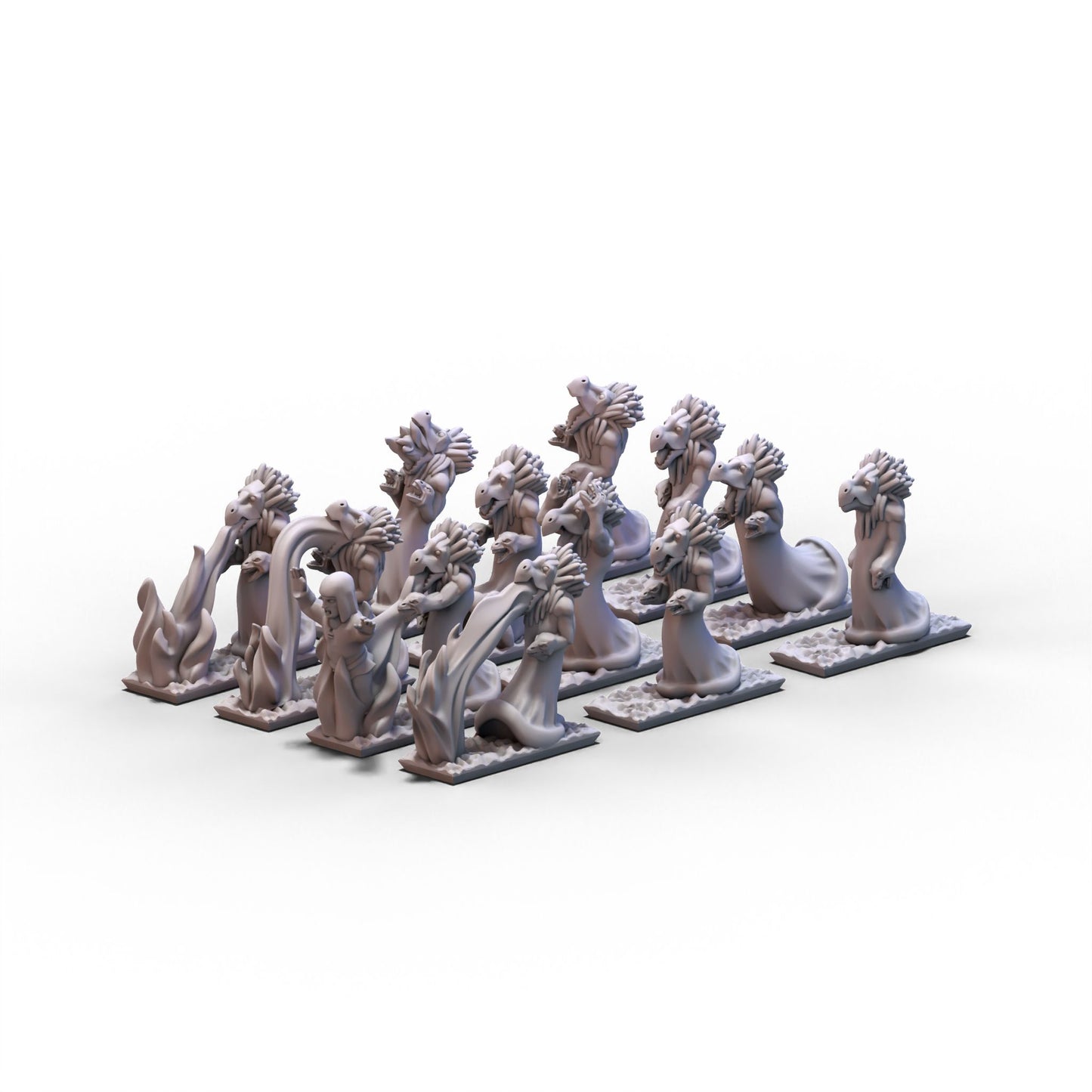 Change Daemons | Demonic Flamers Unit | 10mm/15mm