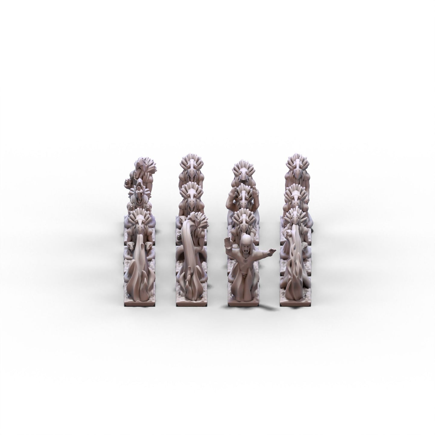 Change Daemons | Demonic Flamers Unit | 10mm/15mm