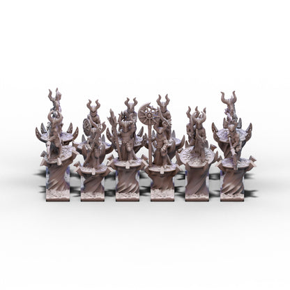 Change Daemons | Demonic Cavalry Unit | 10mm/15mm