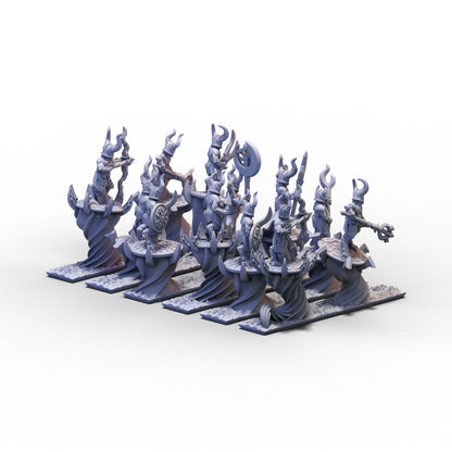 Change Daemons | Demonic Cavalry Unit | 10mm/15mm