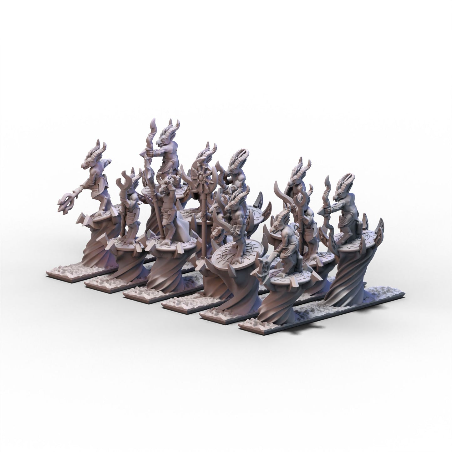 Change Daemons | Demonic Cavalry Unit (Alternative) | 10mm/15mm