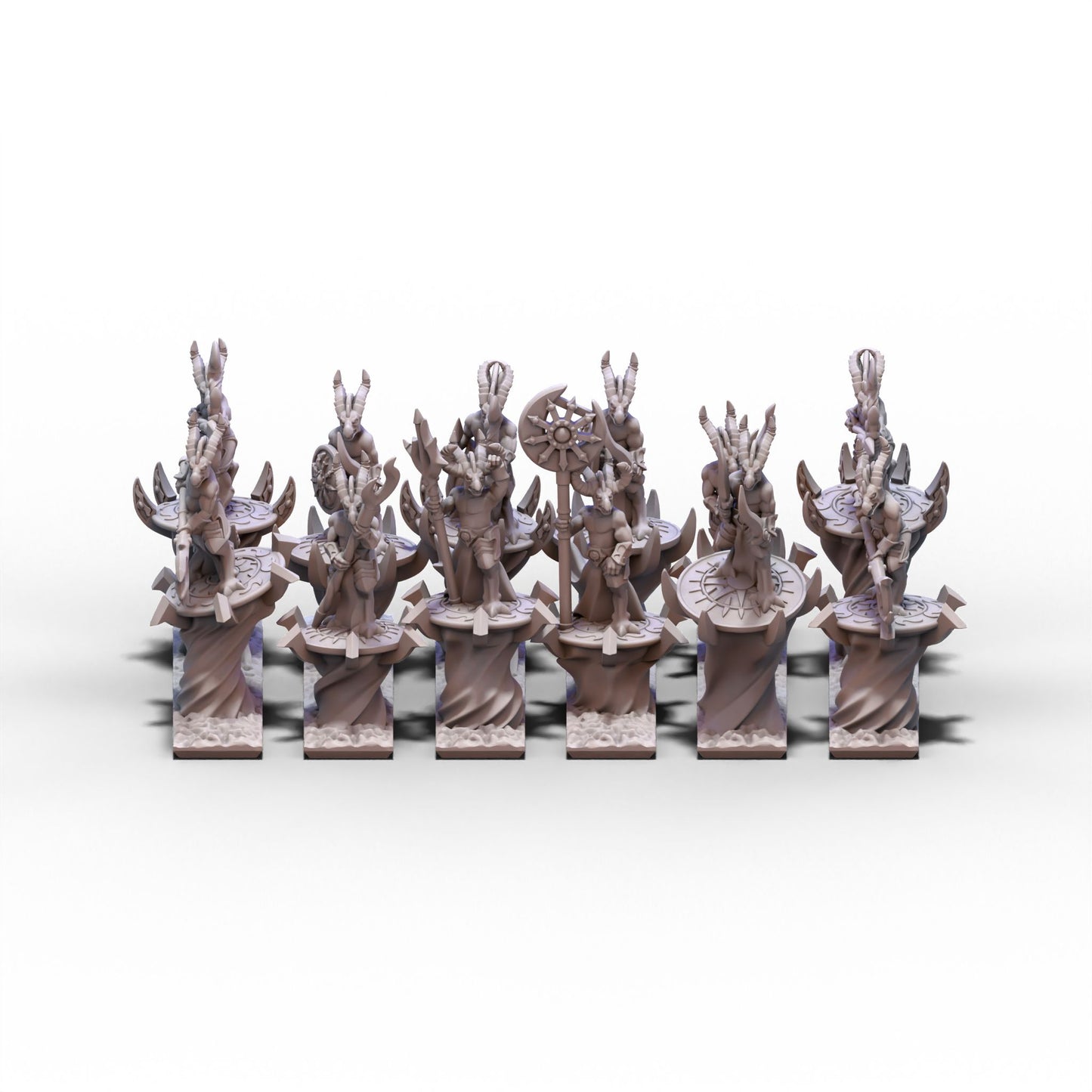 Change Daemons | Demonic Cavalry Unit (Alternative) | 10mm/15mm