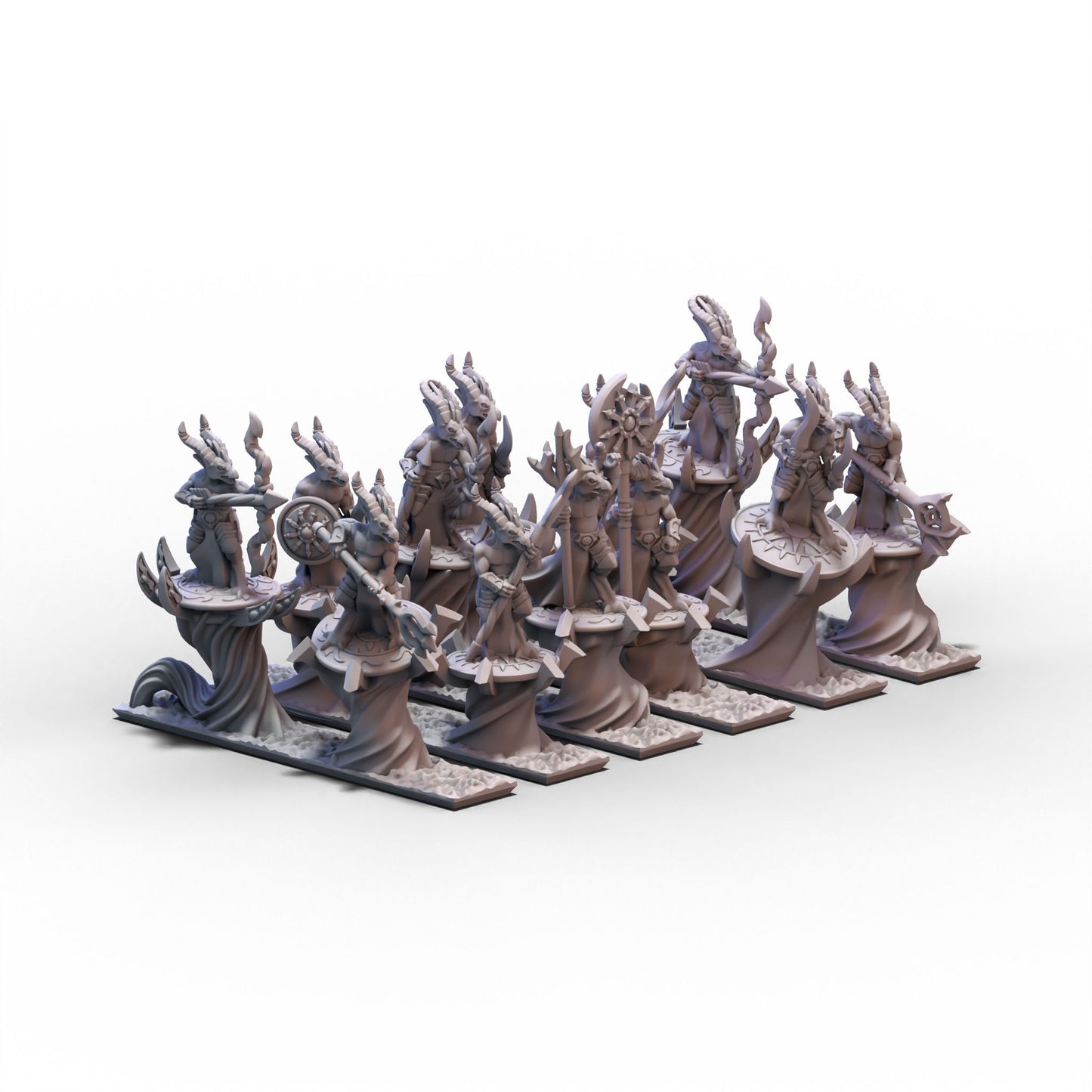 Change Daemons | Demonic Cavalry Unit (Alternative) | 10mm/15mm