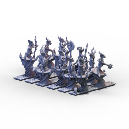 Change Daemons | Demonic Cavalry Unit (Alternative) | 10mm/15mm