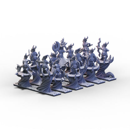 Change Daemons | Demonic Cavalry Unit (Alternative) | 10mm/15mm