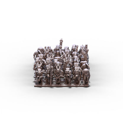 Daemon Army (GSM) | Pink Daemons Unit | 10mm/15mm