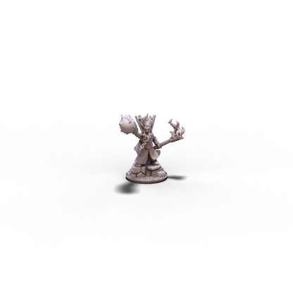 Empire | Fire Wizard on Rock | 10mm/15mm
