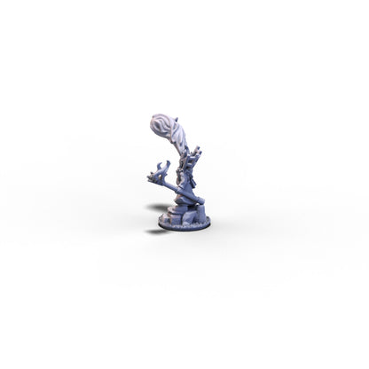 Empire | Fire Wizard on Rock | 10mm/15mm