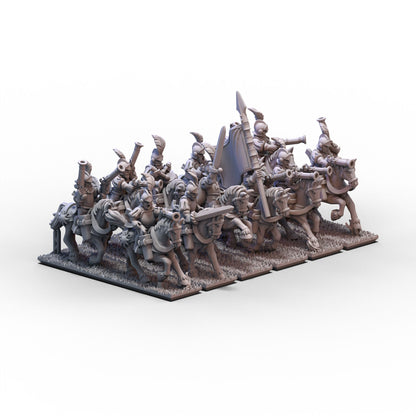 Empire | Light Cavalry Unit 1 (Banner 1) | 10mm/15mm