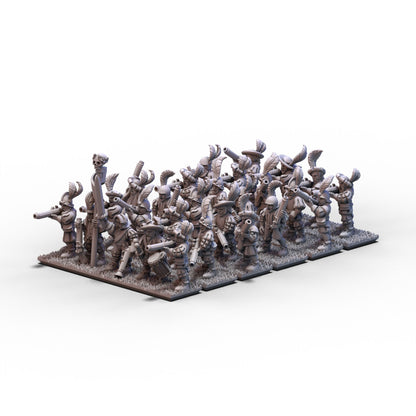 Empire | Musketeers Unit 2 | 10mm/15mm