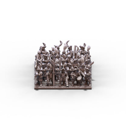 Empire | Musketeers Unit 2 | 10mm/15mm