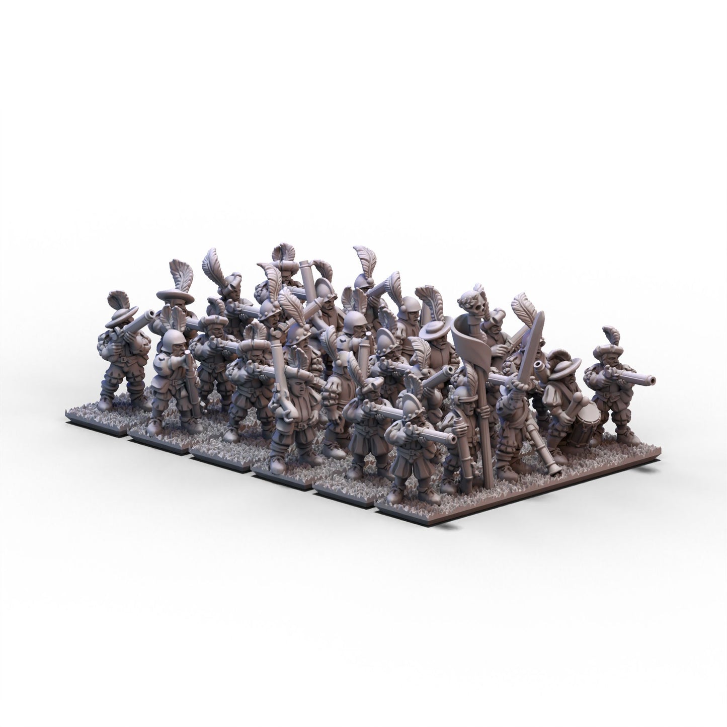 Empire | Musketeers Unit 2 | 10mm/15mm