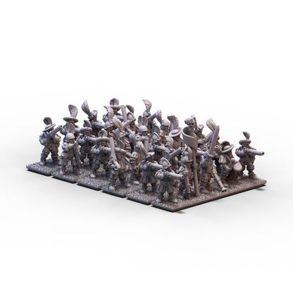 Empire | Musketeers Unit 2 | 10mm/15mm