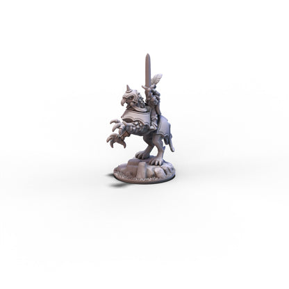 Empire | Hero on Flightless Griffon | 10mm/15mm
