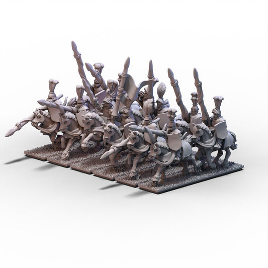 Empire | Knights Unit 1 (Banner 2) | 10mm/15mm