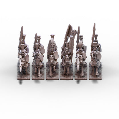 Empire | Knights Unit 2 Cross (Banner 1) | 10mm/15mm