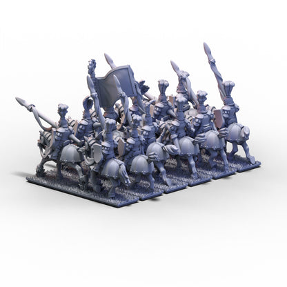 Empire | Knights Unit 2 Cross (Banner 1) | 10mm/15mm