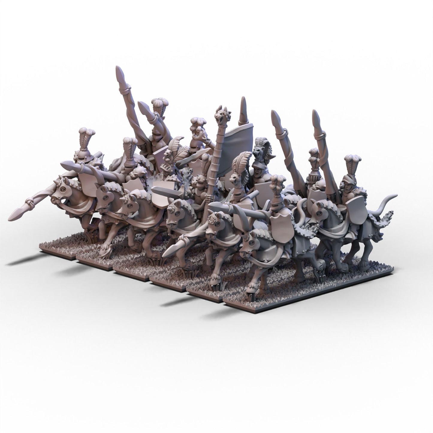 Empire | Leopard Knights Unit 1 (Banner 1) | 10mm/15mm