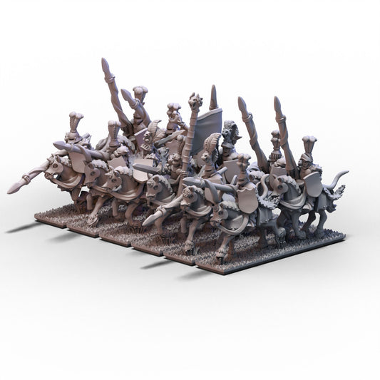 Empire | Leopard Knights Unit 1 (Banner 1) | 10mm/15mm