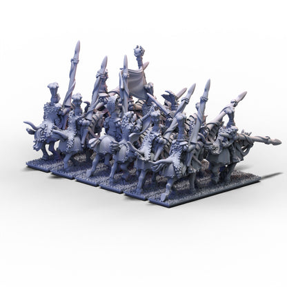 Empire | Leopard Knights Unit 1 (Banner 1) | 10mm/15mm