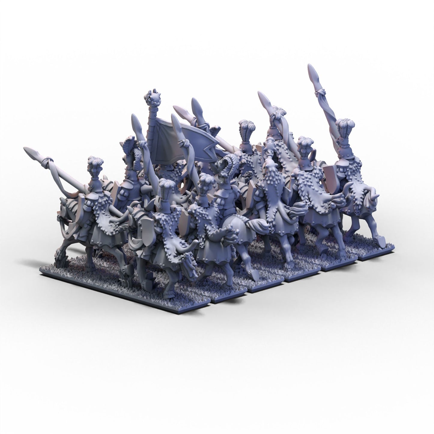Empire | Leopard Knights Unit 1 (Banner 1) | 10mm/15mm