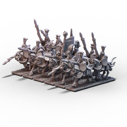 Empire | Leopard Knights Unit 1 (Banner 2) | 10mm/15mm