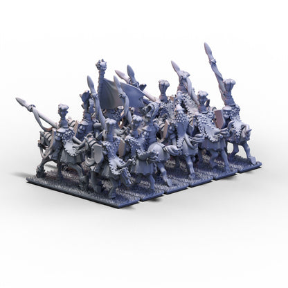 Empire | Leopard Knights Unit 1 (Banner 2) | 10mm/15mm