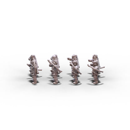 Generic | Levies with Bows | 15mm/28mm miniatures